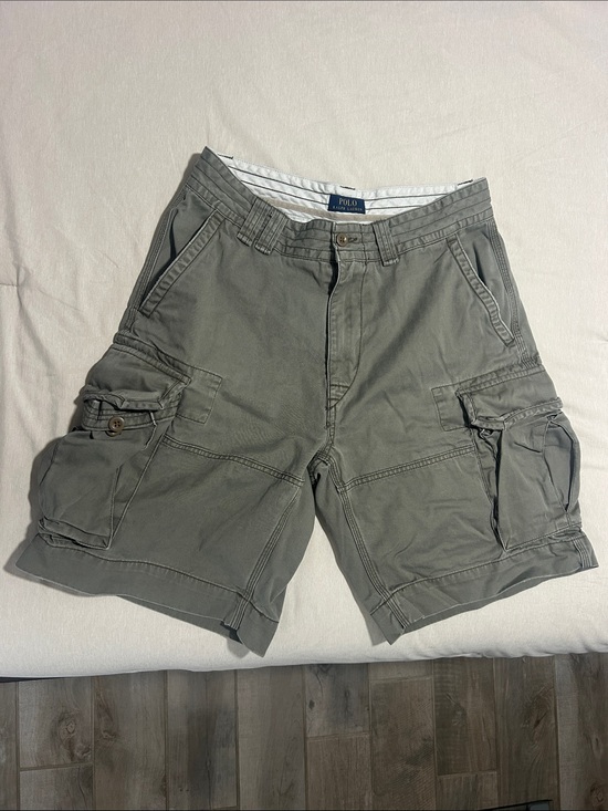 Polo Ralph Lauren Other - Polo by Ralph Lauren Olive Gray Cargo Shorts